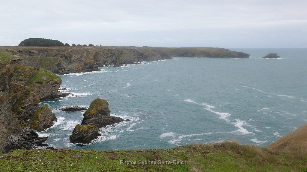 Belle ile en mer  Depuis la pointe St Marc  la pointe de Pouldon .JPG - Belle-île-en-mer.  Depuis la pointe St-Marc,  la pointe de Pouldon. 31 octobre 2013
